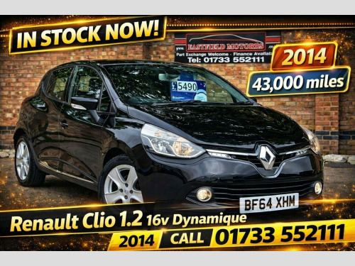 Renault Clio  1.2 16V Dynamique MediaNav Euro 5 5dr 