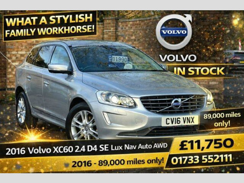 Volvo XC60  2.4 D4 SE Lux Nav Auto AWD Euro 6 (s/s) 5dr 