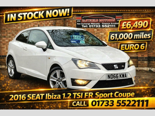 SEAT Ibiza  1.2 TSI FR Sport Coupe Euro 6 3dr 