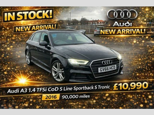 Audi A3  1.4 TFSI CoD S line Sportback S Tronic Euro 6 (s/s) 5dr 