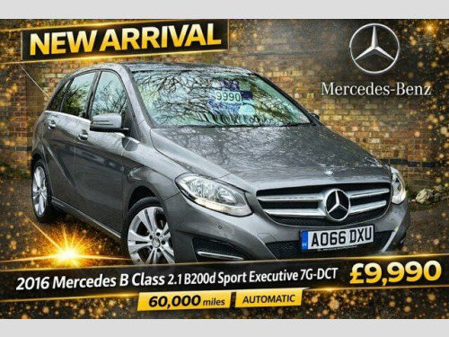 Mercedes-Benz B-Class  2.1 B200d Sport (Executive) 7G-DCT Euro 6 (s/s) 5dr 