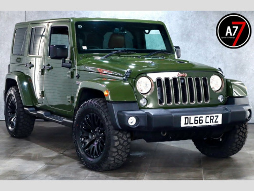 Jeep Wrangler  2.8 CRD 75th Anniversary SUV 4dr Diesel Auto 4WD E