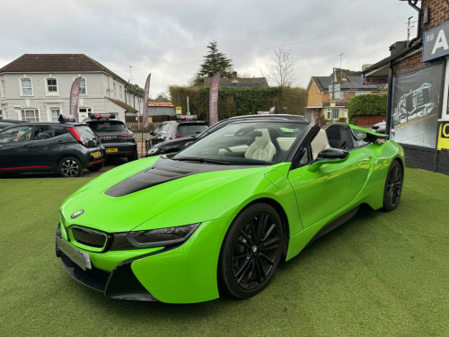 BMW i8  1.5 11.6kWh Roadster Auto 4WD Euro 6 (s/s) 2dr