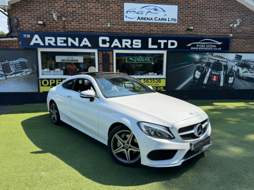 Mercedes-Benz C-Class C200 2.0 C200 AMG Line (Premium) G-Tronic+ Euro 6 (s/s) 2dr
