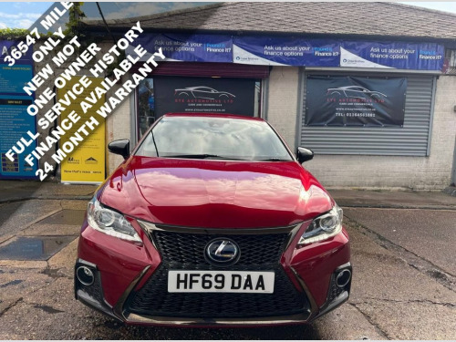 Lexus CT 200h  1.8 200h F Sport Hatchback 5dr Petrol Hybrid E-CVT