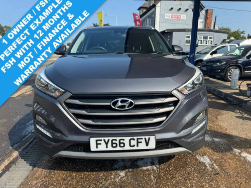 Hyundai Tucson  2.0 CRDi SE Nav SUV 5dr Diesel Manual 4WD Euro 6 (