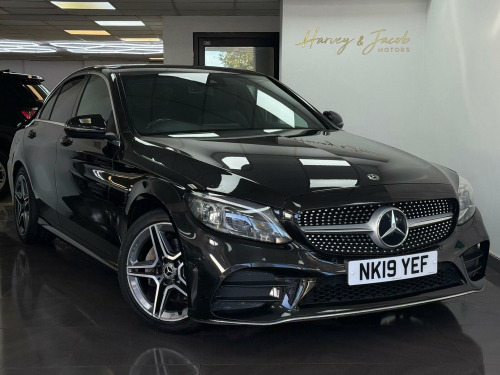 Mercedes-Benz C-Class C200 1.5 C200 MHEV EQ Boost AMG Line (Premium) G-Tronic+ Euro 6 (s/s) 4dr