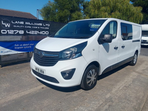 Vauxhall Vivaro  2900 1.6CDTI BiTurbo 125 ecoTEC Sportive H1 D/Cab