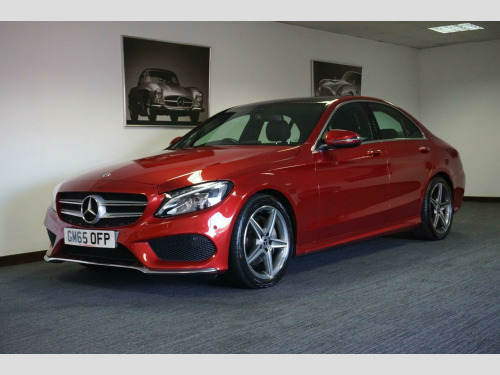 Mercedes-Benz C-Class  2.1 C220d AMG Line (Premium) 7G-Tronic+ Euro 6 (s/s) 4dr