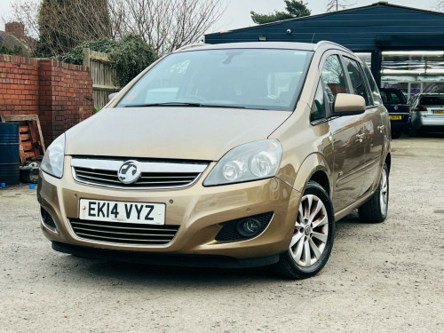 Vauxhall Zafira  1.8 16V Design Euro 5 5dr (SNav)