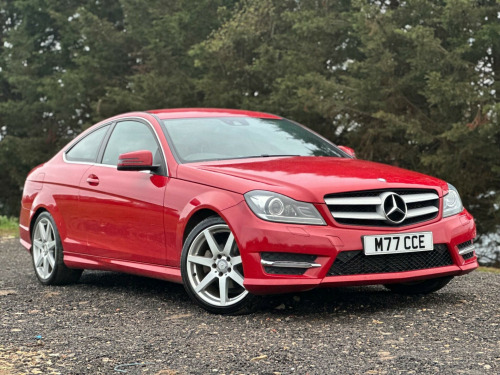 Mercedes-Benz C-Class C180 1.6 C180 AMG Sport Edition G-Tronic+ Euro 6 (s/s) 2dr 