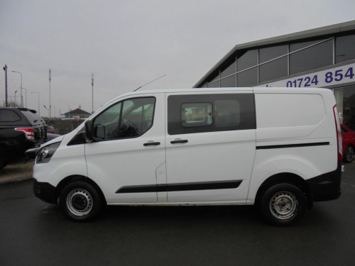 Ford Transit Custom  2.0 EcoBlue 105ps Low Roof D/Cab Leader Van