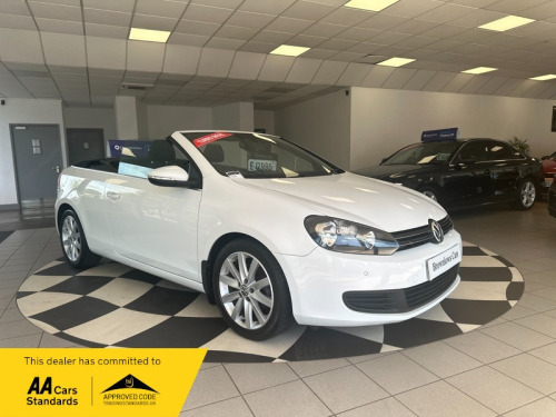 Volkswagen Golf  SE TDI BLUEMOTION TECHNOLOGY DIESEL MANUAL CONVERTIBLE 60000 MILES