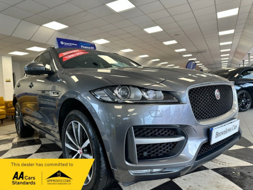 Jaguar F-PACE  R-SPORT AWD AUTO DIESEL 76000 MILES PANO SUNOOF