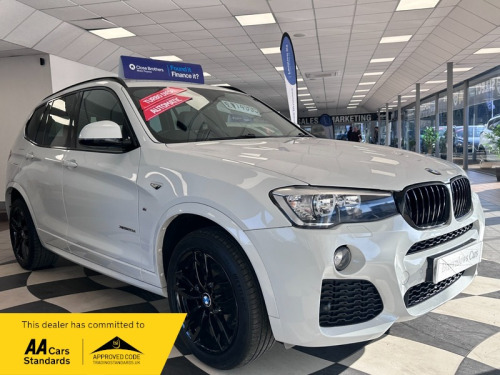 BMW X3  XDRIVE20d M SPORT AUTO DIESEL 72000 MILES