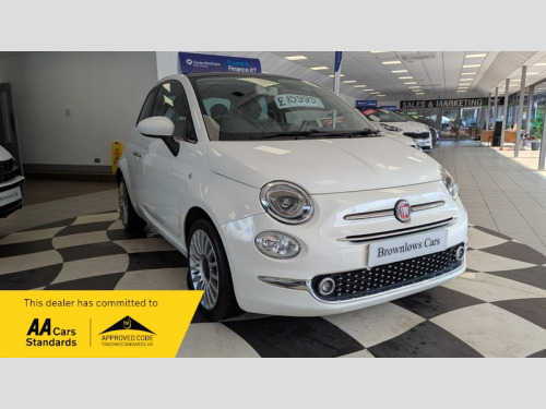 Fiat 500  LOUNGE MANUAL PETROL 74000 MILES PANO SUNROOF