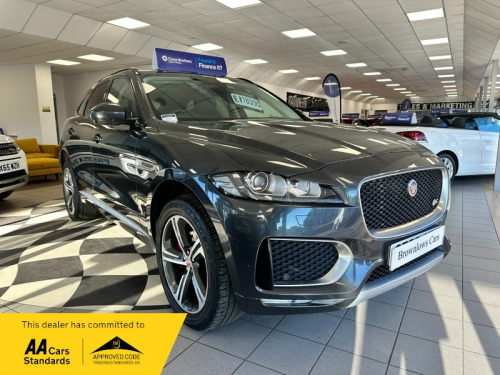 Jaguar F-PACE  V6 S AWD AUTO PETROL 74000 MILES PANO SUNOOF