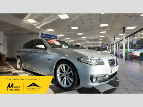 BMW 5 Series 520 520d LUXURY 16 PLATE AUTO 91000 MILES LEATHER SAT NAV 