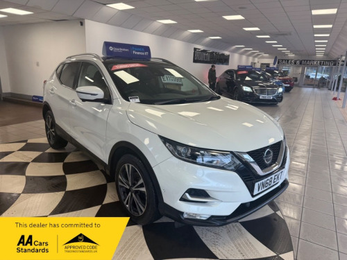 Nissan Qashqai  DCI N-CONNECTA 68 PLATE SAT NAV PANO ROOF 49000 MILES 