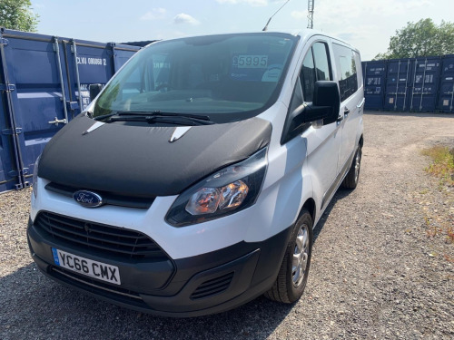 Ford Transit Custom  2.0 TDCi 105ps Low Roof D/Cab Van