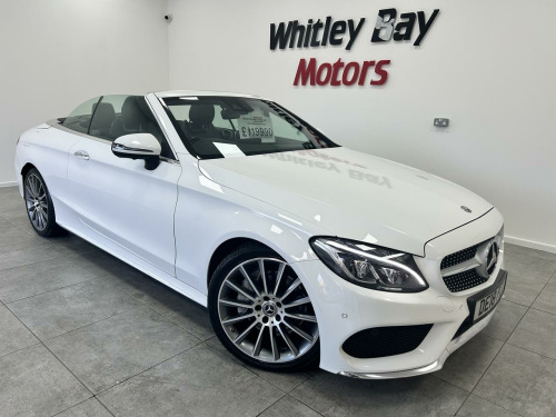 Mercedes-Benz C-Class  2.1 C250d AMG Line (Premium Plus) Cabriolet 2dr Diesel G-Tronic+ Euro 6 (s/