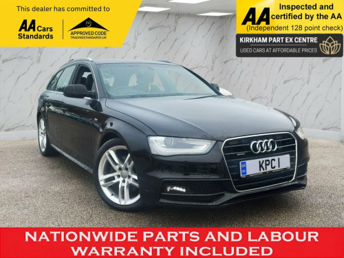 Audi A4  2.0 AVANT TDI QUATTRO S LINE 5d 174 BHP NATIONWIDE