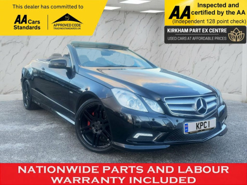 Mercedes-Benz E-Class E200 1.8 E200 CGI BlueEfficiency Sport Cabriolet 2dr Pe