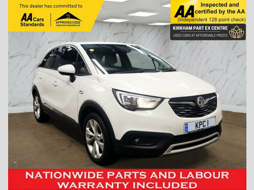 Vauxhall Crossland X  1.2 Turbo GPF Tech Line Nav SUV 5dr Petrol Manual 