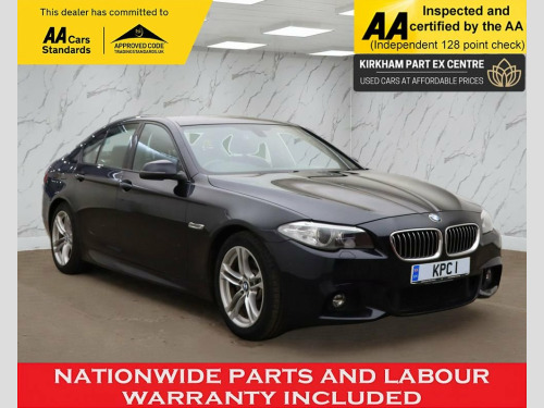 BMW 5 Series  2.0 520d M Sport Saloon 4dr Diesel Auto Euro 6 (s/