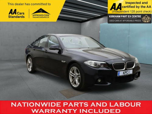 BMW 5 Series  2.0 520d M Sport Saloon 4dr Diesel Auto Euro 6 (s/