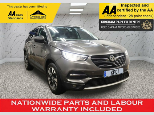 Vauxhall Grandland X  1.2 Turbo Sport Nav SUV 5dr Petrol Manual Euro 6 (