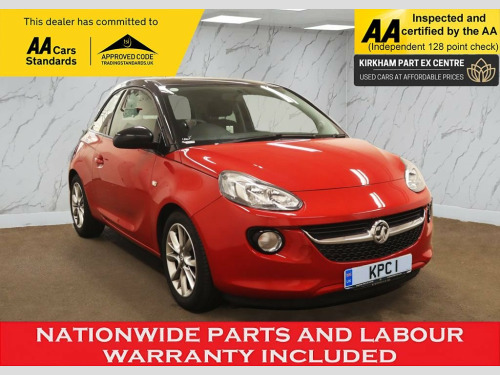 Vauxhall ADAM  1.4 16v JAM Hatchback 3dr Petrol Manual Euro 5 (87