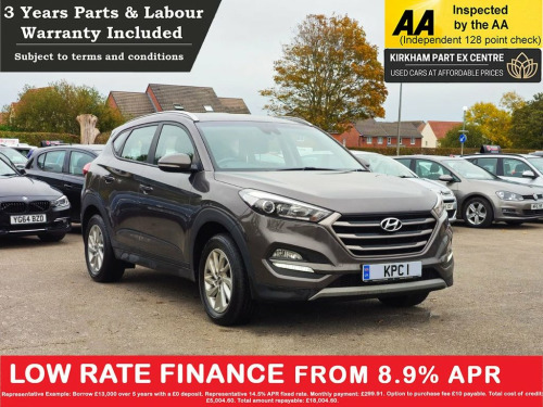 Hyundai Tucson  1.6 GDi Blue Drive SE Nav SUV 5dr Petrol Manual Eu