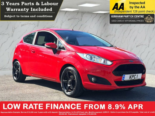 Ford Fiesta  1.0 Zetec Hatchback 3dr Petrol Manual Euro 5 (s/s)