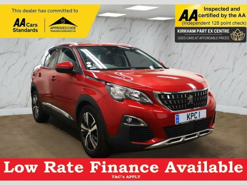 Peugeot 3008 Crossover  1.6 BlueHDi Allure SUV 5dr Diesel Manual Euro 6 (s