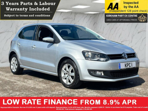 Volkswagen Polo  1.4 Match Hatchback 5dr Petrol DSG Euro 5 (85 ps)