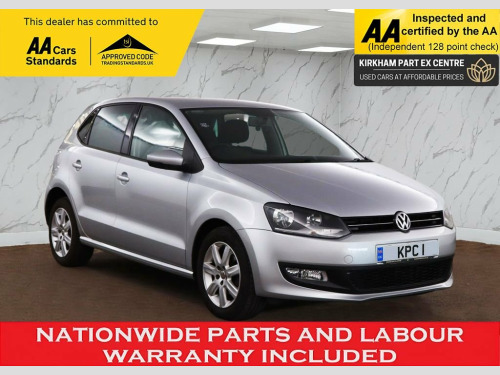 Volkswagen Polo  1.4 Match Hatchback 5dr Petrol DSG Euro 5 (85 ps)