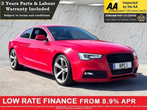 Audi A5  2.0 TDI Black Edition Coupe 2dr Diesel Multitronic