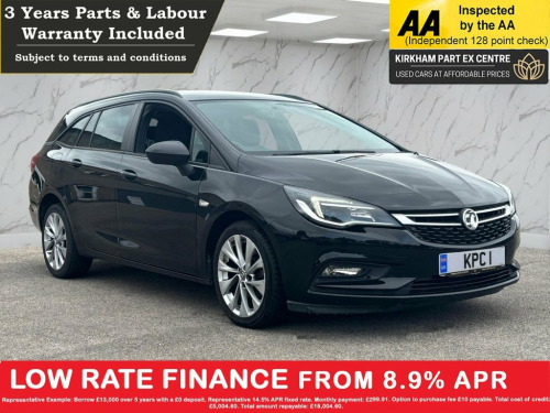 Vauxhall Astra  1.0i Turbo ecoTEC Tech Line Nav Sports Tourer 5dr 