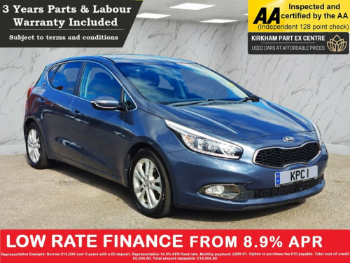 Kia ceed  1.6 GDi 3 Hatchback 5dr Petrol DCT Euro 5 (133 bhp
