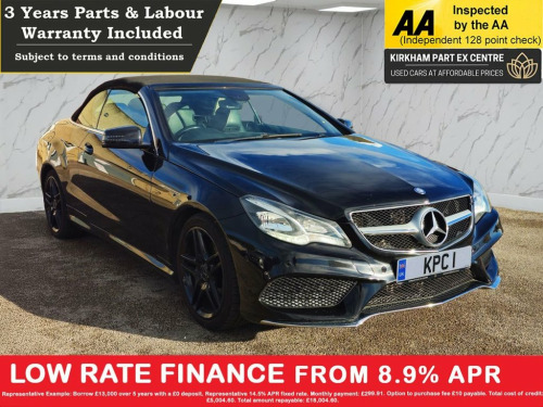 Mercedes-Benz E-Class E220 2.1 E220 CDI AMG Sport Cabriolet 2dr Diesel G-Tron