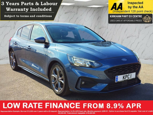 Ford Focus  1.0T EcoBoost ST-Line Hatchback 5dr Petrol Manual 