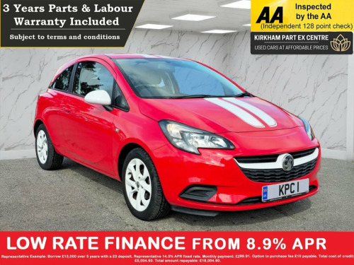 Vauxhall Corsa  1.4i ecoFLEX Sting Hatchback 3dr Petrol Manual Eur