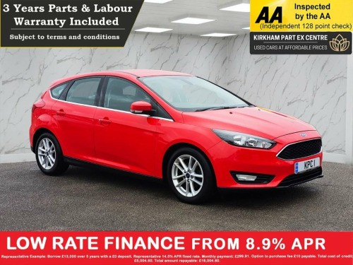 Ford Focus  1.0T EcoBoost Zetec Hatchback 5dr Petrol Manual Eu