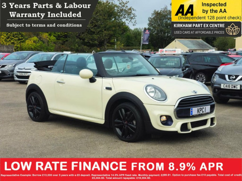 MINI Convertible  1.5 Cooper Convertible 2dr Petrol Manual Euro 6 (s