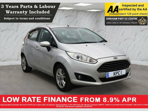Ford Fiesta  1.25 Zetec Hatchback 5dr Petrol Manual Euro 6 (82
