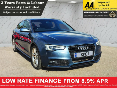Audi A5  2.0 TDI S line Sportback 5dr Diesel Manual Euro 5 
