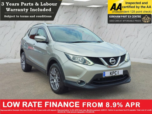 Nissan Qashqai  1.5 dCi n-tec+ SUV 5dr Diesel Manual 2WD Euro 6 (s