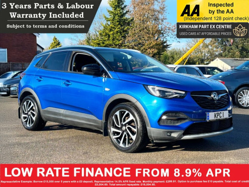 Vauxhall Grandland X  1.2 Turbo Elite Nav SUV 5dr Petrol Manual Euro 6 (
