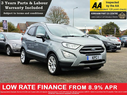 Ford EcoSport  1.0T EcoBoost GPF Titanium SUV 5dr Petrol Manual E